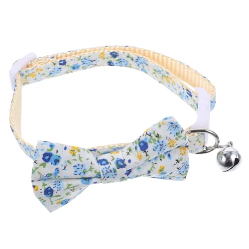 INOOMP 3st Katzenhalsband Verstellbares Haustierhalsband Kätzchen-Kragen Verstellbares Hundehalsband Katzenversorgung Hundehalsband Klein Draussen Polyester-Nylon Niedlich Halskette X3 von INOOMP