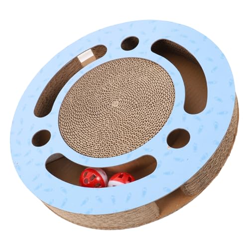 INOOMP 3st Kratzbaum Für Katzen Hund Kratzbaum Spielzeug Für Haustiere Kaninchen Kratzspielzeug Kratzpad Lustiger Kratzbaum Interessantes Kratzbrett Dribbeln Wellpapier Griffpolster von INOOMP