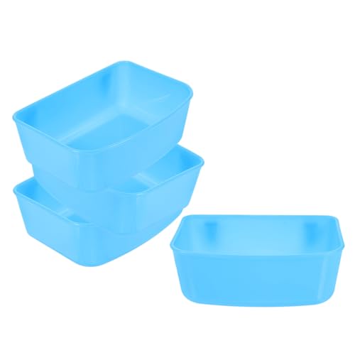 INOOMP 4 Stück Futterstelle für Papageien Vogel Schalen Zubehör für Vogelkäfige Vogel Wasserschale Trinknapfhalter für Haustiere Wassernapf für Kaninchen Abs Sky-Blue INOOMP 4 Stück Futterstelle für Papageien Vogel Schalen Zubehör für Vogelkäfige Vogel Wasserschale Trinknapfhalter für Haustiere Wassernapf für Kaninchen Abs Sky-Blue von INOOMP