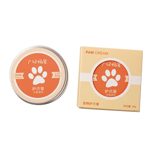 INOOMP 4 Stück Pfotencreme für Haustiere Pfotenbalsam Tragbare Hundepfotencreme pfotenpflege Creme für hundepfoten Dog paw Balm von Haustieren für Hunde Pfotencreme für Welpen von INOOMP