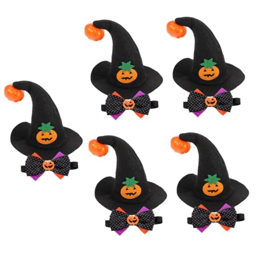 INOOMP 5 Sätze Haustierzubehör Halloween Costume Halloween Kleidung Zubehör für Hundekostüme Hundeparty verkleiden Sich Katzen verkleiden Sich Accessoires Halloween-Anziehset gefühlt von INOOMP