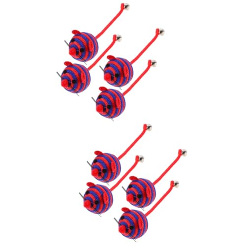 INOOMP 8 STK Kätzchen Kauspielzeug Haustier Spielzeug Spielzeuge Spielzeug Für Katzen Und Mäuse Katzen-trainingsspielzeug Mäusespielzeug Für Katzen Katzenspielzeug Seil Minze Schnur von INOOMP