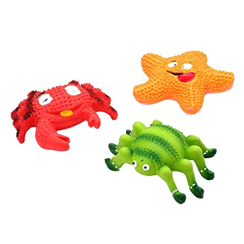 INOOMP 9 STK Hundespielzeug aus Latex Dog chew Toy hundekauspielzeuge Dog Toy Spielzeug für Haustiere Hunde interaktives Spielzeug Haustier Beißspielzeug Haustier Spielzeug beissen Spinne von INOOMP