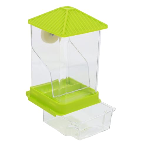 INOOMP Automatischer Vogelfutterspender Futternapf Für Vögel Vogelfütterer Vogelbehälter Vogelfutterschalen Für Den Käfig Papagei Hängeschale Futterhalter Für Tauben Green Plastik INOOMP Automatischer Vogelfutterspender Futternapf Für Vögel Vogelfütterer Vogelbehälter Vogelfutterschalen Für Den Käfig Papagei Hängeschale Futterhalter Für Tauben Green Plastik von INOOMP