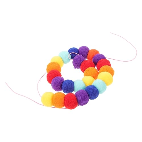 INOOMP Ballkragen aus Haustierfell Hunde hundekragen für Hunde geschmeidiges hundehalsband Welpenhalsband für Partyhalsband für Hunde Polyester von INOOMP