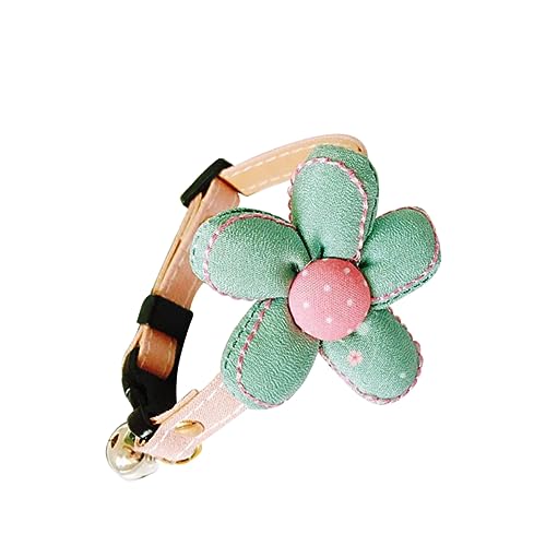 INOOMP Blumenhalsband Für Haustiere Ameisennest Abbrechbares Katzenhalsband Pet Bell Necklack Welpenhalsband Abbrechen Igel Bett Halsband Für Katzen Der Hund Nackenseil von INOOMP