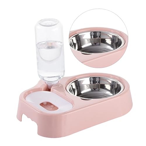 INOOMP Futterautomat für Haustiere Erhöhte Hundenäpfe Katzennäpfe pet Feeder pet Water Bowl katzenfutter Katzennapf Hundenapf Haustiernapf automatisch Trinkbrunnen Besteckschale Fressnapf von INOOMP