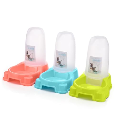 INOOMP Futterautomat für Katzen pet Feeder pet Supplies Wasserzufuhr Timer im Freien Futterautomat für Hunde Automatischer Futterautomat für Haustiere füttern Zubringer Lipgloss Schlauch von INOOMP