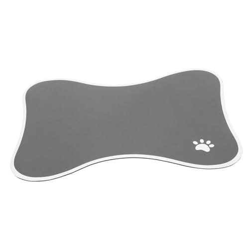 INOOMP Futtermatte für Haustiere katzenfutter unterlage katzenfutter Matte rutschfeste Katzenmatte Katzenfuttermatten Hundeknochen Sitzkissen hundefutternapf Matte Fußmatte für Haustiere von INOOMP