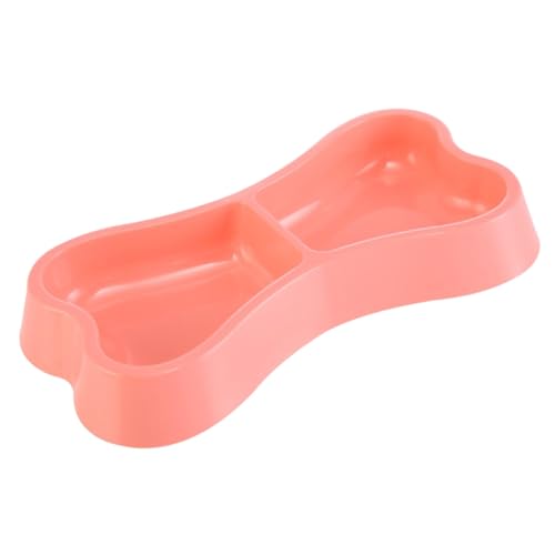 INOOMP Futternapf für Hunde pet Supplies haustierbedarf wasserschale dogbowl kackende Hunde näpfe Katzen pet Bowl Doppelnapf für Haustiere Haustiernapf die Katze Geschirr Hundenapf Rosa von INOOMP