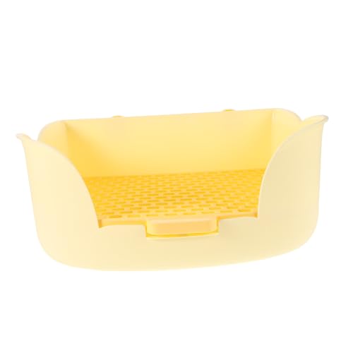INOOMP Litter Box Tray Kunststoff-Toilette Für Kleintiere Wie Kaninchen Meerschweinchen Und Chinchillas Einfache Und Effiziente Trennung Von Urin Und Feststoffen Für Käfig Und Zuhause INOOMP Litter Box Tray Kunststoff-Toilette Für Kleintiere Wie Kaninchen Meerschweinchen Und Chinchillas Einfache Und Effiziente Trennung Von Urin Und Feststoffen Für Käfig Und Zuhause von INOOMP