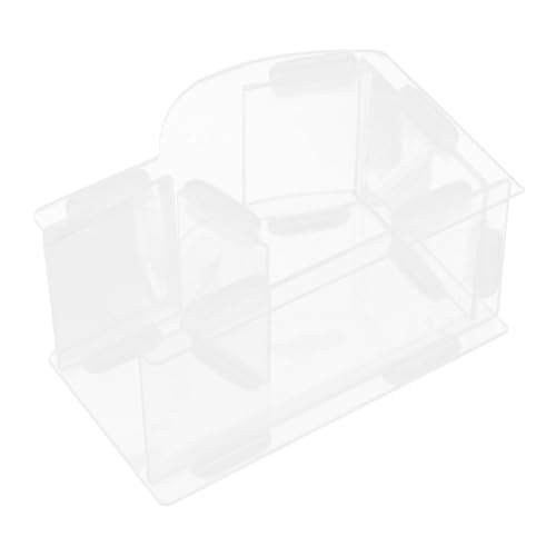 INOOMP Hamster Food Box Kleiner Futternapf Futterbehälter Für Hamster Automatischer Futterspender Für Käfig Acryl Transparent von INOOMP