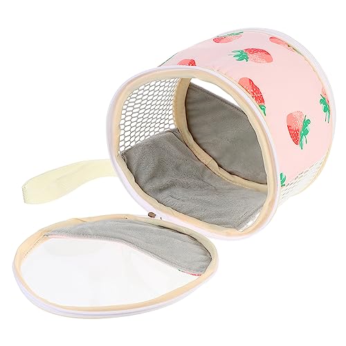 INOOMP Hamster Out Tasche Kleine Tragetasche Hamster Outdoor Tasche Chinchilla Tasche Igel Tragetasche Kleine Haustier Außentasche Hamster Tragetasche Ratten Tragetasche Kleine von INOOMP