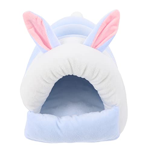 INOOMP Hamsternest Hamster häuschen kuschelbett haustierfeldbett pet Bed Minihase Warmes Hamsterhaus Haustiernest Hamsterbett Meerschweinchen Ruhebett Hamsterbedarf Haustierbett Baumwolle von INOOMP