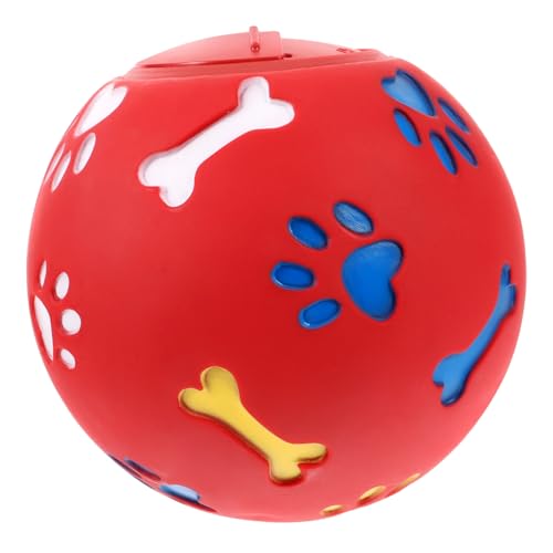 INOOMP Haustier Leckspielzeug Hundeball Iq Hundefutterball Welpen Slow Feeder Ball Katzen Leckerli Spender Spielzeug Hunde Beißball Spielzeug Hunde Kauspielzeug Hunde Leckerli von INOOMP