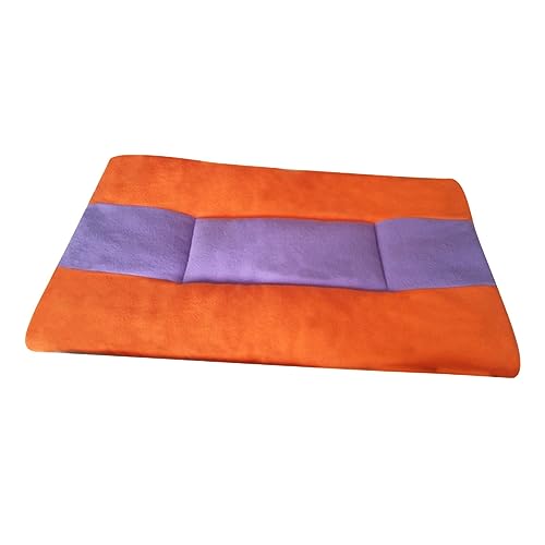 INOOMP Haustiermatte Chihuahua-Bett Decke für Hund haustierdecke pet Supplies hundebetten Haustierartikel Dog Bed hundbetten hundskrippln Haustier matratze Kissenbett für Haustiere Orange von INOOMP