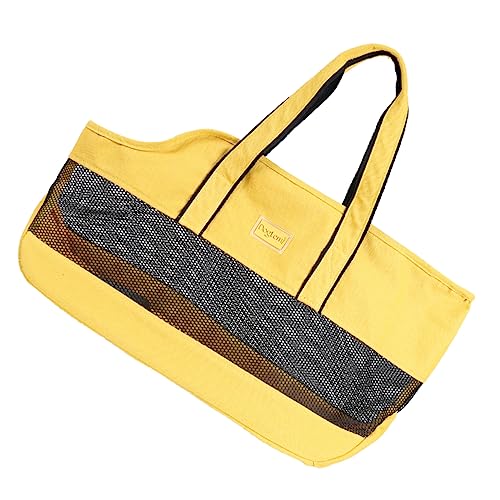 INOOMP Haustiertasche Tragetasche für Katzen Handtasche für Hauskatze Reisetaschen Geldbörsen für Hunde pet Tasche Canvas-Einkaufstasche Transportbox für Haustiere Hunderucksack Netz von INOOMP