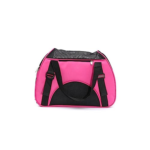 INOOMP Hund Tragetasche Katzentransporter Tragetasche für Haustiere Pudel Tasche Rucksack für Haustiere Reisehandtasche für Haustiere Rosy von INOOMP