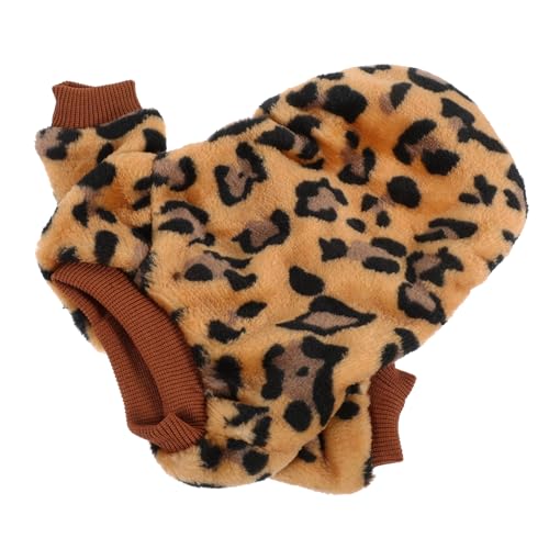 INOOMP Hundekleidung Tier kostüm Dog Raincoat bequemer Hundepullover Hundehemden Tanktops Muskelshirt Heimtierbedarf Haustierzubehör Haushalt Mantel Hund Katze Pyjama Jacke Korallenvlies von INOOMP