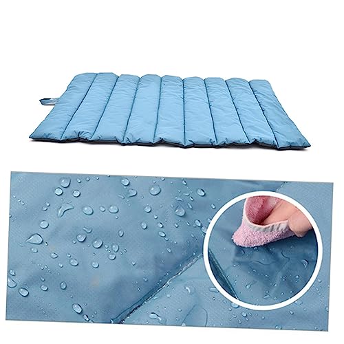 INOOMP Hundematte Schlafmatte Hundedecke Picknick-strandmatte Blue von INOOMP