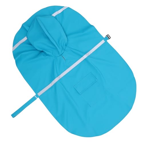 INOOMP Hunderegenmantel mit Kapuze Regenponcho für Hunde Extra großer Regenmantel für Hunde Hunde-regencape hunderegencape Regenjacke Hundekleidung Welpenregenmantel für kleine Hunde von INOOMP