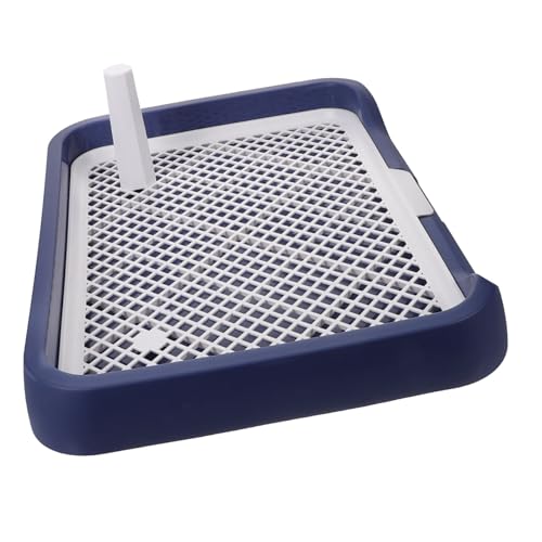 INOOMP Hundetoilette Hundetöpfchen Tablett Tier Welpen Innentoilette Hunde PIPI Zug Toilette Haustier Zug Zubehör Haushalt Welpen Toilettentraining Welpen Tablett Haustier von INOOMP