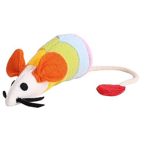 INOOMP Katze- -Spielzeug Kätzchen Zubehör Kätzchen Spielzeug Kauspielzeug Für Welpen Katzenminze-leckereien Für Katzen Katze Zahnt Katzenspielzeug Lustige Katze Fleece Kätzchen Liefert von INOOMP