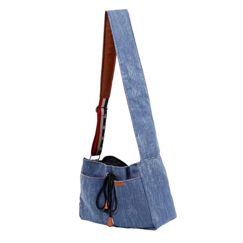 INOOMP Outdoor-Reisetasche freihändige Haustiertasche Tragetasche für Haustiere Umhängetasche für Haustiere Freisprecheinrichtung für Haustiere Outdoor-Haustiertasche Blue von INOOMP