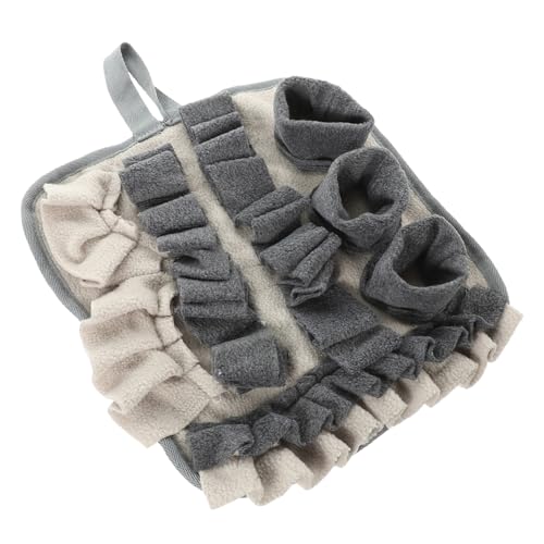 INOOMP Pet Sniffing Pad Futterspender Für Kaninchen Schnüffelpad Für Haustiere Futterunterlage Für Haustiere Dogman-Spielzeug Schnüffelmatte Für Haustiere Hund Futter Pad Polarfleece von INOOMP