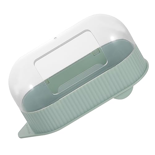 INOOMP Sandbecken Hamstertoilette für die Dusche Mäusesandbad Tragbare Toilette tragbares Bad Hamster klo Hamster sandbad Chinchilla-Toilette zum Duschen Eichhörnchen Badebehälter Abs von INOOMP