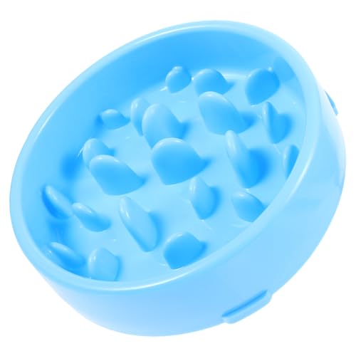 INOOMP Slow Feeder Hundenäpfe Slow Feeder Katzennapf Hundefutter Haustiernapf Katzen Und Hunde Futterspender Anti-schluck-Feeder Kleiner Futternapf Langsamer Futterzubringer Blue von INOOMP