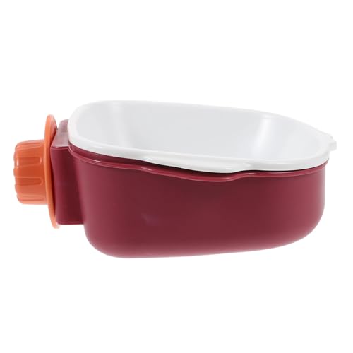 INOOMP Slow-Food-Bowl Futterspender Für Hundezwinger Wassernapf Für Welpen Puzzle-Feeder Welpenzwinger Kiste Wasserschale Langsamer Futternapf Für Haustiere Kleines Tier Plastik Weiß von INOOMP