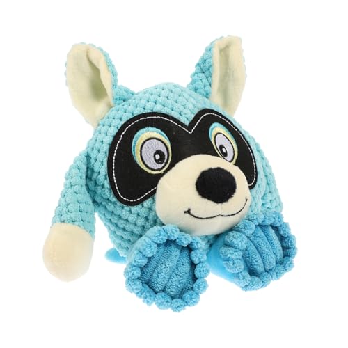 INOOMP Sound-Spielzeug Für Haustiere Backenzahnspielzeug Für Hunde Kuscheltier Für Hund Kauspielzeug Für Kleine Hunde Beißspielzeug Für Welpen Beißspielzeug Für Hunde Blue Plüsch von INOOMP