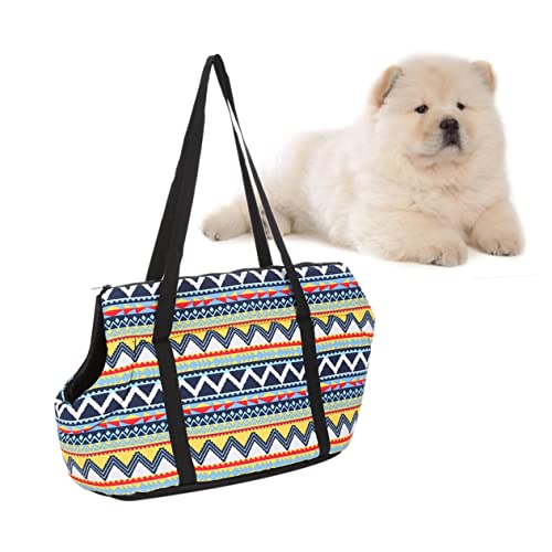 INOOMP Tragetasche Für Haustiere Trageschlaufe Für Kleine Hunde Pet Sling Carrier Tasche Pet Schulter Tasche Retro-Rucksack Reisetaschen Pet Träger Tote Koffer Reisen Eine Schulter von INOOMP