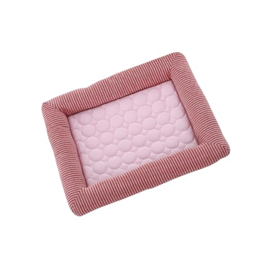 INOOMP für Hunde haustierbett pet Bed Haustier kühle Unterlage Zweige für Reptilien Hundebett Hundeunterlagen für Katze Hundekissen waschbar Matte Eispad Kühlkissen Rosa von INOOMP