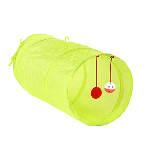 Papiertunnel pet Katzentunnel Katze Tunnel spielsachen für Katzen cat Bed Katzenrohr Interaktive Röhren für Haustiere Tunnelspielzeug für Katzen Kätzchen-Tunnelspielzeug Polyester INOOMP von INOOMP