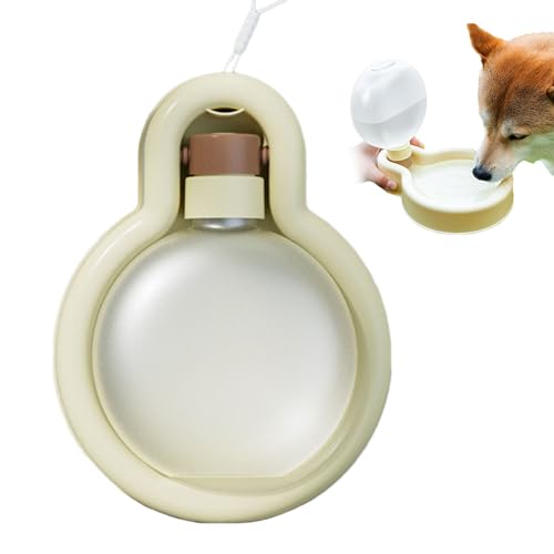 Portable Water Bowl Dog, Tragbarer Wassernapf für Hunde, Faltbar Reisenapf Napf für Hunde und Katzen, Auslaufsichere Hundetrinkflasche, Reisen und Campen von INUIYBU