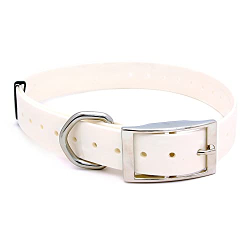 IOCUS SPAIN PU-Halsketten: Höchste Qualität und Stil für Ihre Haustiere (Weiß) von IOCUS SPAIN