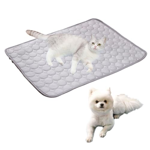 Atmungsaktive Sommerkühlkissen for Haustiere, 100 X 70 Cm, Kühlmatte for Haustiere, Kühlkissen for Katzen, Ungiftige Schlafmatte, Wiederverwendbare Hunde-Heimmatte, for Große Hunde, Katzen Und Tiere(G Atmungsaktive Sommerkühlkissen for Haustiere, 100 X 70 Cm, Kühlmatte for Haustiere, Kühlkissen for Katzen, Ungiftige Schlafmatte, Wiederverwendbare Hunde-Heimmatte, for Große Hunde, Katzen Und Tiere(G von IRCKONCI