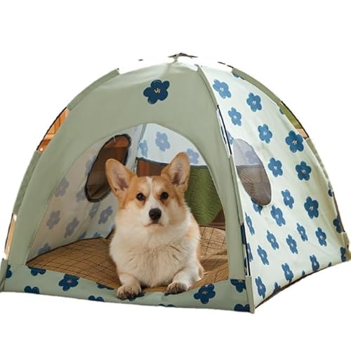 Beruhigendes Katzenbett Hundezelt, Haustierzelt, Für Draußen, Katzenhaus, Hundehaus, Innenbett, Faltbares Katzenbett, Katzenzelte Für Hauskatzen Haustierbett (Color : A, Size : 38 * 38 * 36cm) von IRYZE