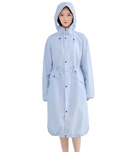 IRYZE Regenponcho Regenjacke Langer Regenmantel Damen Herren Outdoor Poncho Jacke Jacke Damen Regenmantel Regenmantel Regencape (Color : D, Size : L) von IRYZE