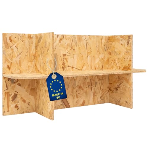 ITA Unterschrank für Terrarien 120x60x60 cm - Untergestell aus OSB-3 Holz für Holzterrarien - EU Produkt, FSC Zertifiziert - Terrariumständer - Gestell für Terrarien von ITA