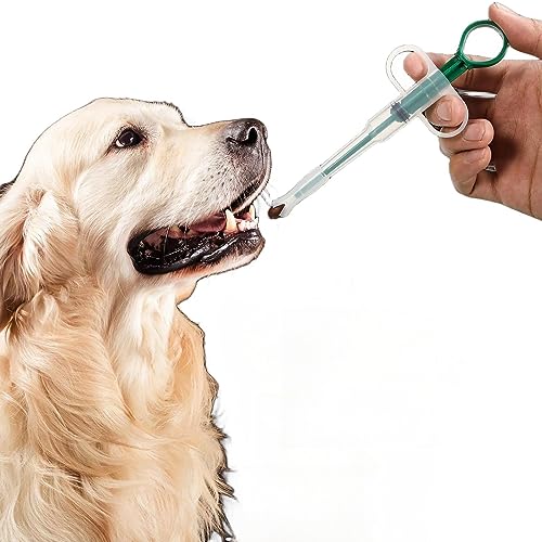 ITODA 2 Stücke Pet Pill Dispenser Silikon Medizin Feeder Weiche Spitze Tablet Spritze Popper Tool Pet Medicine Shooter für Fütterung Hunde Katzen Tiere von ITODA