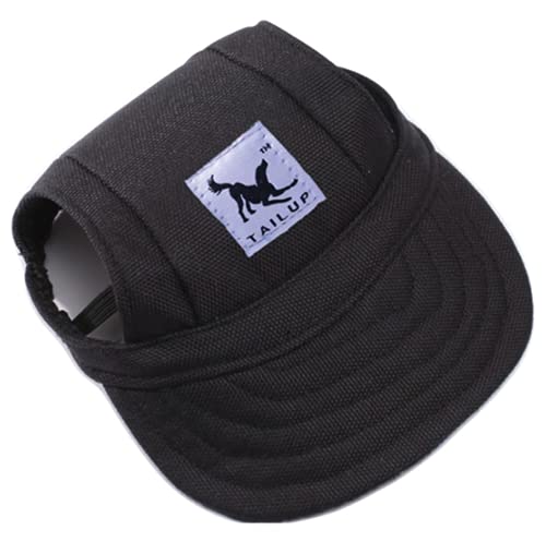 Baseballmütze Kleine Hunde Hundecap mit Ohrlöchern Basecap Sommer Baseballkappe Verstellbar Hundehut Welpen Hundemütze Sport Kappe Sonnenschutz Sonnenhut Katze Mütze Haustier Cap Outdoor von ITODA