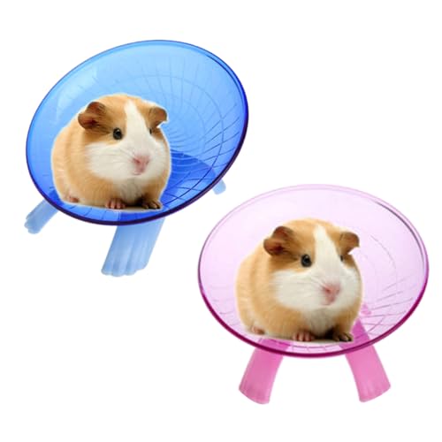 IWOMA Hamster Laufrad Hamster Maus Laufscheibe Spielzeug Maus Laufspielzeug Laufrad von IWOMA