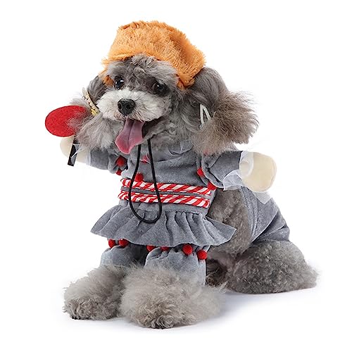 Hunde-Halloween-Kleidung, lustige Hundekleidung, Hosenträger, Haustierfoto, lustiges Haustierkostüm, Stehkleidung, Haustierkostüm von IWOMA