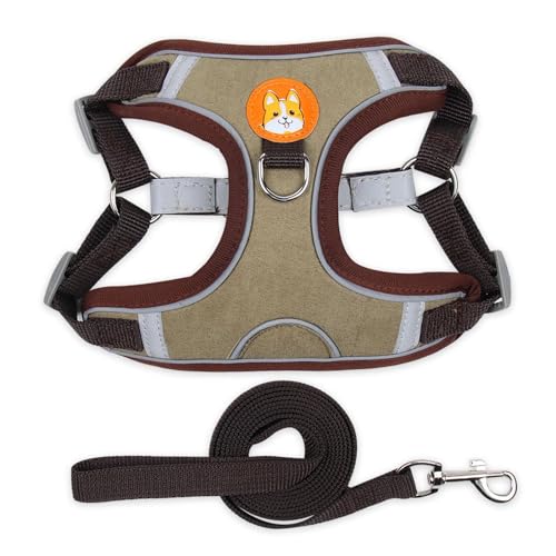 Hundegeschirr Haustierbedarf Hund Katze Brustgeschirr Hundeseil Reflektierende Weste Typ Zugseil Hund Outdoor Walking Harness von IWOMA