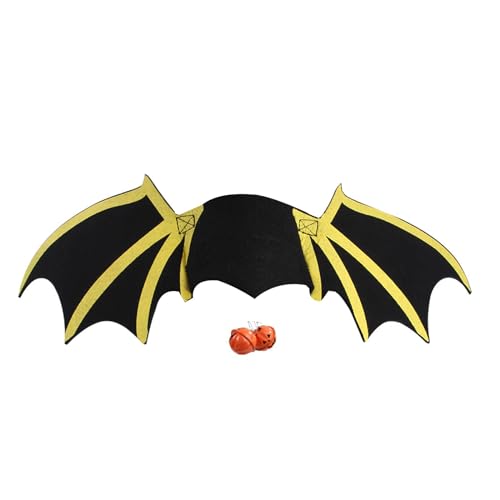 Katzenflügel-Kostüm, Katzenkleidung, Halloween, Weihnachten, Thanksgiving, Katzenhalsband, Kostüm, Katzenkleidung, Kätzchen, Katzenflügel, Halloween von IWOMA