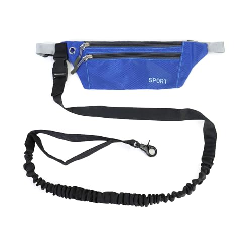 Sport-Hüfttasche, lange Leine für Hunde, multifunktionale Leine, Outdoor-Sport, Hüfttasche für Training, Wandern von IWOMA