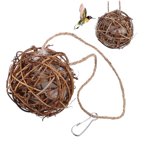 IWOWHERO Outdoor Vogel Nistmaterial Für Papageien Hängendes Warmes Nestspielzeug Für Wildvögel Ideales Nistmaterial Für Den Garten von IWOWHERO